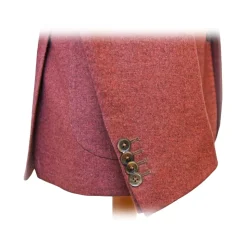 Fefè Napoli - Lachiaia Wool Tegola Jacket - Jackets - Handmade in Italy - Luxury Exclusive Collection - Avvenice