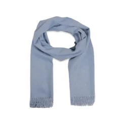 Fefè Napoli - Light-Blue Wool Alpaca Elegance Scarf - Scarves and Foulards - Handmade in Italy - Luxury Exclusive Collection - Avvenice