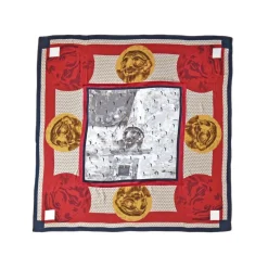 Fefè Napoli - Pulcinella Wool Silk Shawl - Scarves and Foulards - Handmade in Italy - Luxury Exclusive Collection - Avvenice