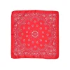Fefè Napoli - Red Bandan Silk Dandy Pocket Square - Pocket-Square - Handmade in Italy - Luxury Exclusive Collection - Avvenice