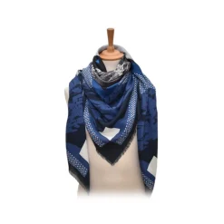 Fefè Napoli - Vesiuvus Wool Silk Shawl - Scarves and Foulards - Handmade in Italy - Luxury Exclusive Collection - Avvenice