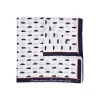 Fefè Napoli - White Cinquecento Silk Dandy Pocket Square - Pocket-Square - Handmade in Italy - Luxury Exclusive Collection - Avvenice