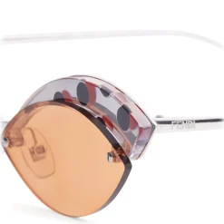 Fendi - DeFender - Aviator Sunglasses - Gold - Pois - Sunglasses - Fendi Eyewear - Avvenice