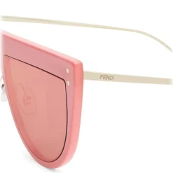 Fendi - DeFender - Aviator Sunglasses - Pink - Sunglasses - Fendi Eyewear - Avvenice