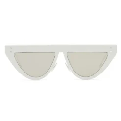 Fendi - DeFender - Flat Top Sunglasses - White - Sunglasses - Fendi Eyewear - Avvenice