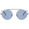 Fendi - Everyday - Ruthenium Rounded Sunglasses - Sunglasses - Fendi Eyewear - Avvenice