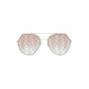 Fendi - Eyeline - Aviator Sunglasses - Gold Pink - Sunglasses - Fendi Eyewear - Avvenice