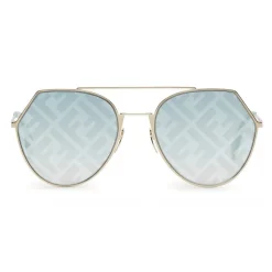 Fendi - Eyeline - Aviator Sunglasses - Gold - Sunglasses - Fendi Eyewear - Avvenice
