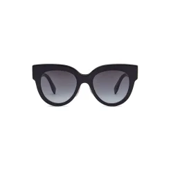 Fendi - F is Fendi - Cat Eye Sunglasses - Black - Sunglasses - Fendi Eyewear - Avvenice