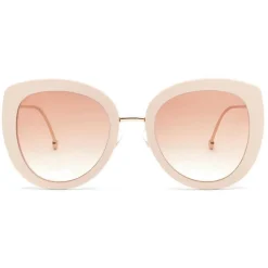 Fendi - F is Fendi - Round Sunglasses - Pink - Sunglasses - Fendi Eyewear - Avvenice