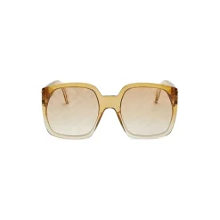 Fendi - Fendi Dawn - Oversize Square Sunglasses - Light Brown - Sunglasses - Fendi Eyewear - Avvenice