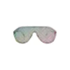 Fendi - Fendi Fabulous - Shield Sunglasses - White Grey - Sunglasses - Fendi Eyewear - Avvenice