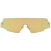 Fendi - Fendi Forceful - Shield Sunglasses - Yellow Gold - Sunglasses - Fendi Eyewear - Avvenice