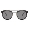 Fendi - Fendi Glass - Square Sunglasses - Grey Dark Ruthenium - Sunglasses - Fendi Eyewear - Avvenice