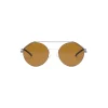 Fendi - FendiFiend - Round Pilot Sunglasses - Gold Blue - Sunglasses - Fendi Eyewear - Avvenice