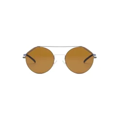 Fendi - FendiFiend - Round Pilot Sunglasses - Gold Blue - Sunglasses - Fendi Eyewear - Avvenice