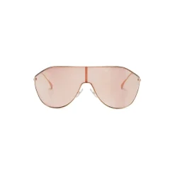 Fendi - FF Family - Shield Sunglasses - Pink - Sunglasses - Fendi Eyewear - Avvenice
