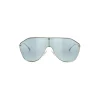 Fendi - FF Family - Shield Sunglasses - Gold light Blue - Sunglasses - Fendi Eyewear - Avvenice