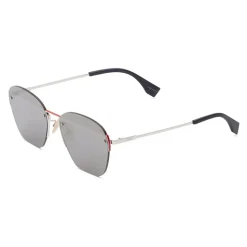 Fendi - FF- Rimless Sunglasses - Palladium - Sunglasses - Fendi Eyewear - Avvenice