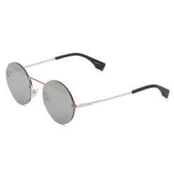 Fendi - FF- Round Sunglasses - Palladium - Sunglasses - Fendi Eyewear - Avvenice