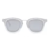 Fendi - FF- SquareSunglasses - Transparent Palladium - Sunglasses - Fendi Eyewear - Avvenice