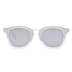 Fendi - FF- SquareSunglasses - Transparent Palladium - Sunglasses - Fendi Eyewear - Avvenice