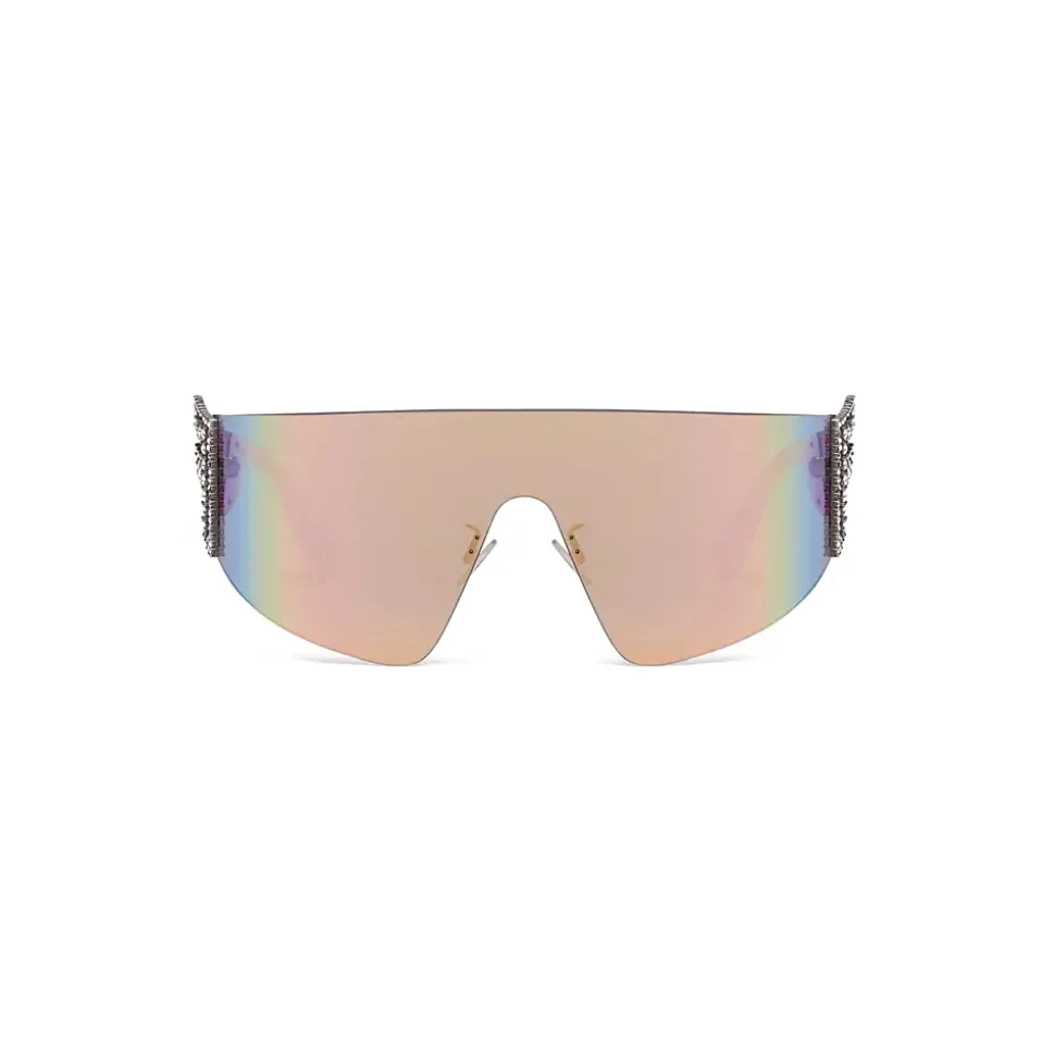 Fendi - Ffreedom - Mask Sunglasses - Pink - Sunglasses - Fendi Eyewear - Avvenice