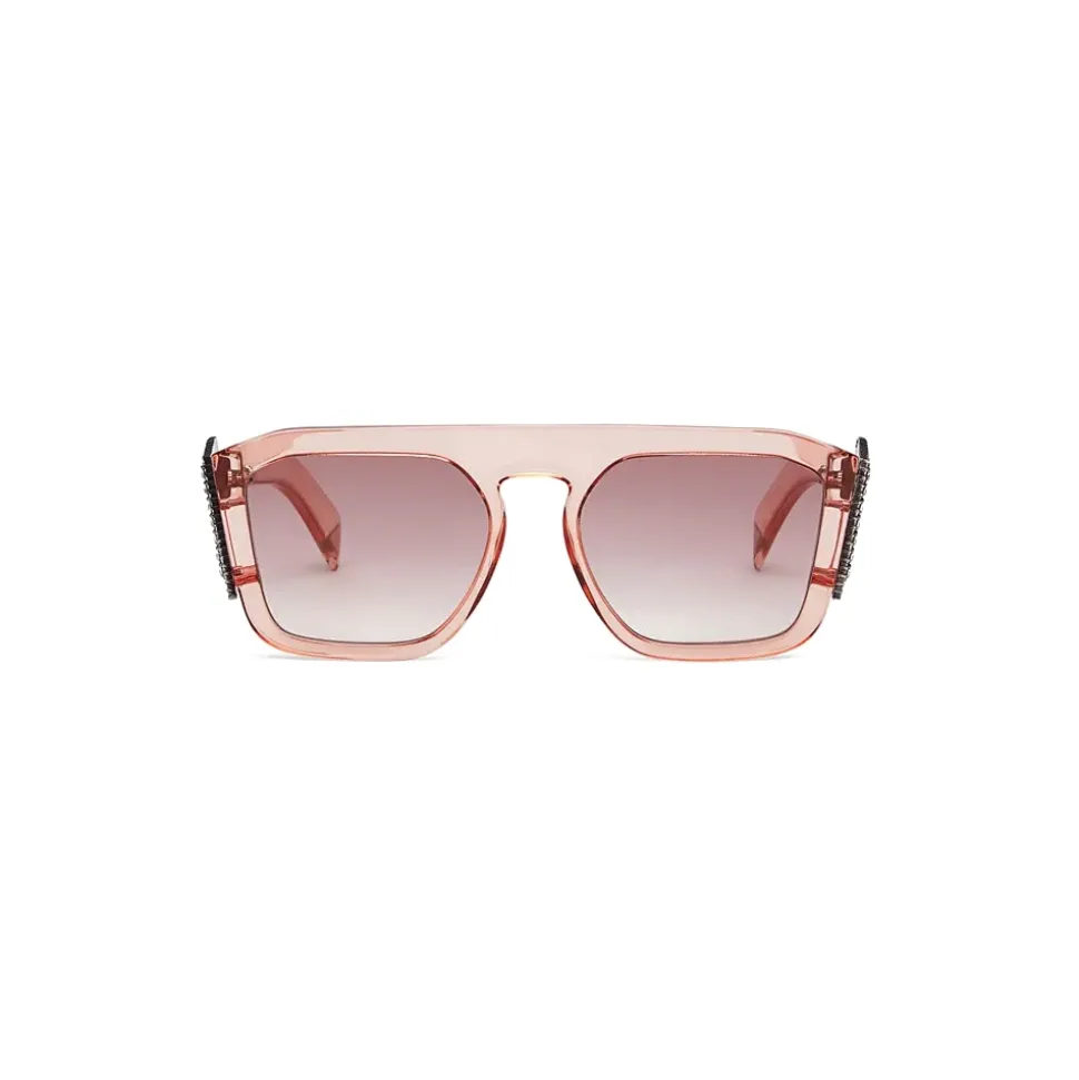Fendi - Ffreedom - Square Sunglasses - Pink - Sunglasses - Fendi Eyewear - Avvenice