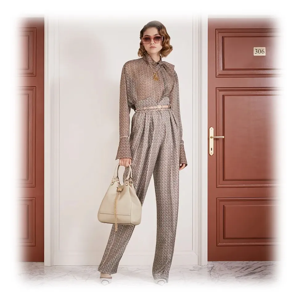 Fendi - Ffreedom - Square Sunglasses - Pink - Sunglasses - Fendi Eyewear - Avvenice
