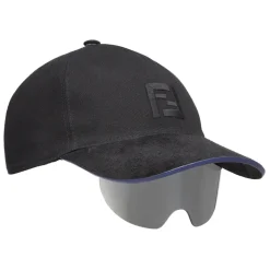 Fendi - FS Fendi Eyecap - Fashion Show Baseball Cap with Sunglasses - Black - Sunglasses - Fendi Eyewear - Avvenice