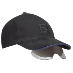 Fendi - FS Fendi Eyecap - Fashion Show Baseball Cap with Sunglasses - Black - Sunglasses - Fendi Eyewear - Avvenice
