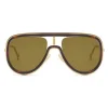 Fendi - Futuristic Fendi - Mask Sunglasses - Gold Havana - Sunglasses - Fendi Eyewear - Avvenice