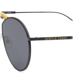 Fendi - Gentle Monster - Round Sunglasses - Black - Sunglasses - Fendi Eyewear - Avvenice