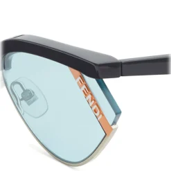 Fendi - Gentle Monster No. 01 - Cat Eye Sunglasses - Grey Light Blue - Sunglasses - Fendi Eyewear - Avvenice