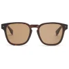 Fendi - I See You - Havana Square Sunglasses - Sunglasses - Fendi Eyewear - Avvenice