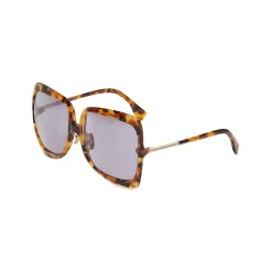 Fendi - Promeneye - Oversize Square Sunglasses - Light Havana - Sunglasses - Fendi Eyewear - Avvenice