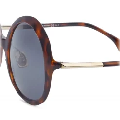 Fendi - Promeneye - Oversize Round Sunglasses - Gray - Sunglasses - Fendi Eyewear - Avvenice