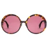 Fendi - Promeneye - Oversize Round Sunglasses - Red - Sunglasses - Fendi Eyewear - Avvenice