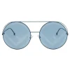 Fendi - Run Away - Green Oversize Sunglasses - Sunglasses - Fendi Eyewear - Avvenice