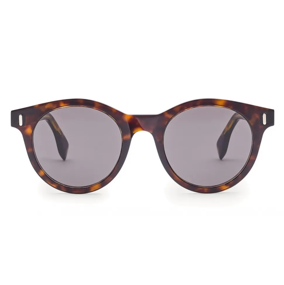 Fendi - Urban - Round Sunglasses - Havana - Sunglasses - Fendi Eyewear - Avvenice