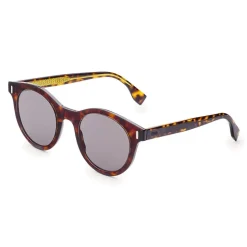 Fendi - Urban - Round Sunglasses - Havana - Sunglasses - Fendi Eyewear - Avvenice