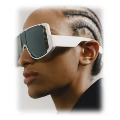 Fenty - Blockt II Mask - Coco White - Sunglasses - Rihanna Official - Fenty Eyewear - Avvenice