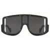 Fenty - Blockt II Mask - Jet Black - Sunglasses - Rihanna Official - Fenty Eyewear - Avvenice