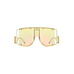 Fenty - Blockt Mask - Chardonnay - Sunglasses - Rihanna Official - Fenty Eyewear - Avvenice