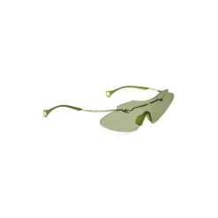 Fenty - Centerfold Mask - Pickle Green - Sunglasses - Rihanna Official - Fenty Eyewear - Avvenice