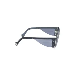 Fenty - Guarded Denim Mask - Indigo - Sunglasses - Rihanna Official - Fenty Eyewear - Avvenice