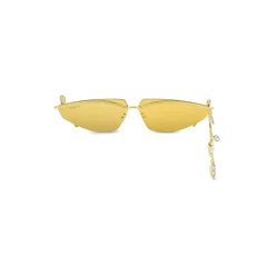Fenty - Side-Eye Sunglasses - Gold - Sunglasses - Rihanna Official - Fenty Eyewear - Avvenice
