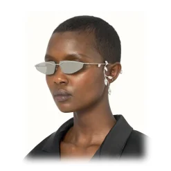 Fenty - Side-Eye Sunglasses - Silver - Sunglasses - Rihanna Official - Fenty Eyewear - Avvenice