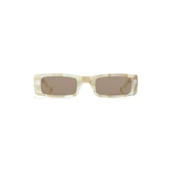 Fenty - Trouble Sunglasses - White Marble - Sunglasses - Rihanna Official - Fenty Eyewear - Avvenice