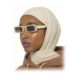 Fenty - Trouble Sunglasses - White Marble - Sunglasses - Rihanna Official - Fenty Eyewear - Avvenice